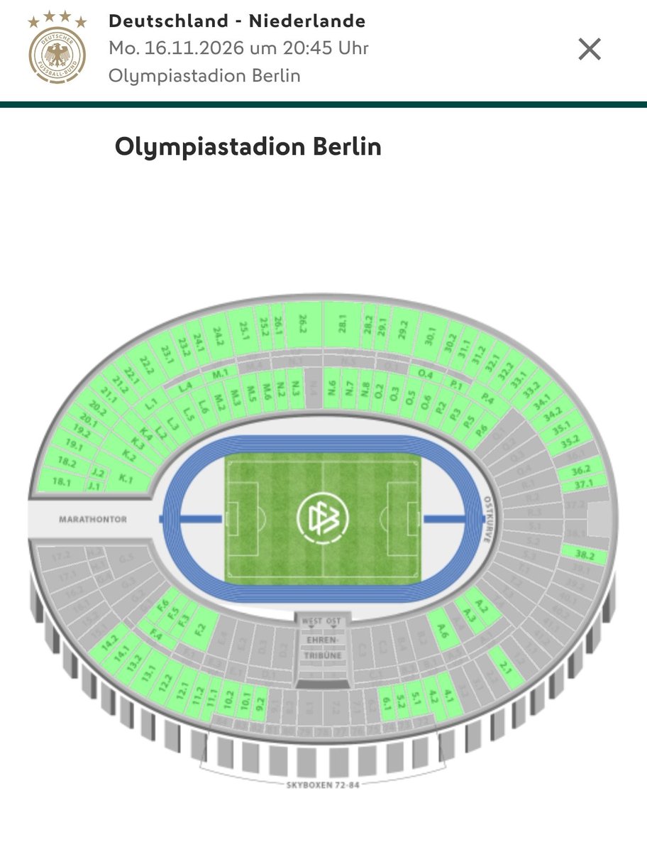 FansEvents_com's tweet photo. Fanbase members can buy up to two tickets from 10 AM today, while public sales start at 10 AM tomorrow. The match is Germany vs. the Netherlands in Berlin on 16 November at 8:45 PM.#Germany #Berlin #DFB https://t.co/OGlh3YlT40