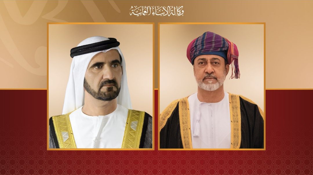 OmanNewsAgency's tweet photo. حضرةُ صاحبِ الجلالةِ السُّلطان هيثم بن طارق المُعظم /حفظهُ اللهُ ورعاهُ/ يبعث برقية تعزية ومواساة إلى صاحب السُّمو الشيخ محمد بن راشد آل مكتوم نائب رئيس دولة الإمارات العربية المتحدة، رئيس مجلس الوزراء، حاكم إمارة #دبي في وفاة أخيه المغفور له بإذن الله تعالى الشيخ أحمد بن راشد آل مكتوم.

https://t.co/NQi2ItAGPW
#العُمانية