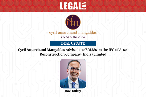 LegalEraGlobal's tweet photo. Cyril Amarchand Mangaldas Advised The BRLMs On The IPO Of Asset Reconstruction Company (India) Limited

Link to read full News : https://t.co/PTykMn4VVh

#LegalEra #LegalNews #CyrilAmarchandMangaldas #ARCIndia #IPO #CapitalMarkets #BRLMs https://t.co/TliLyW1DLc