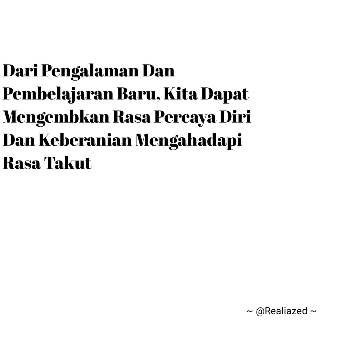 Theana174's tweet photo. ( TERUSLAH BELAJAR DAN BERKEMBANG )

Ingatlah Bahwa Untuk Menjadi Pribadi Yang Baik Dan Unggul, Kita Harus Terus Belajar.

Tidak Ada Seseorang Manapun Yang Sukses Dan Berkembang Dalam Hal Apapun Tanpa Dia Belajar.

Maka Dari Itu, Kita Harus Terus Menurus Belajar Demi Menjadi Seseorang Yang Berkembang, Unggul, Dan Sukses.