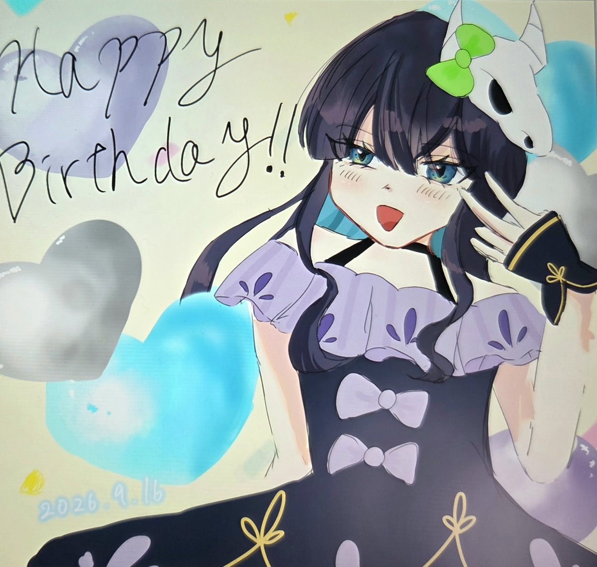 Q0iiwUqGfC28748's tweet photo. 5周年ということでお友達を増やしたいなと思いまして！！
片思い3日で全反応巡回します！
拡散してくれると嬉しいです✨
#めめ村好きと繋がりたい
#めめ村絵描きさんと繋がりたい
 #めめ村自己紹介カード https://t.co/85iSJ1pJjO
