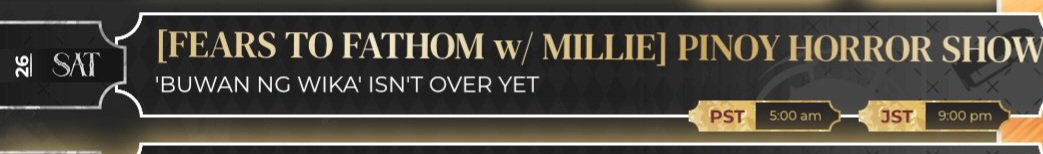 babumoments's tweet photo. Millie will be appearing in a collab with Jurard on 
Saturday 9/26 8am EDT / 5am PDT / 9pm JST / 8pm PHST

#Millieseconds https://t.co/ypzx1d5P2U