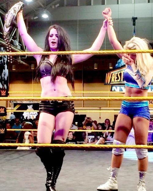 KiraKnight80's tweet photo. Paige vs Tatum π€#DreamMatch
Paige vs Alexa one more time π
Paige vs Charlotte #TeamPCB πΈπΌ
@Saraya @TatumPaxley
@AlexaBliss_WWE @MsCharlotteWWE
#smackdown π #PCBliss https://t.co/GbkmOurNY5