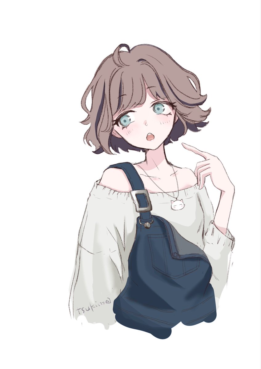 tukine_natu's tweet photo. オーバーオールかわいい
 #OC https://t.co/Lgj34ZDPQT