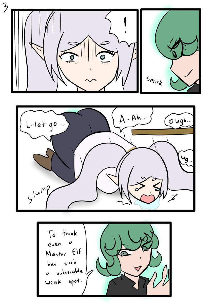raifuri_'s tweet photo. Frieren Vs Tatsumaki
(a bit of an old post that would've become lost media..!) https://t.co/D6Jr6q7odf