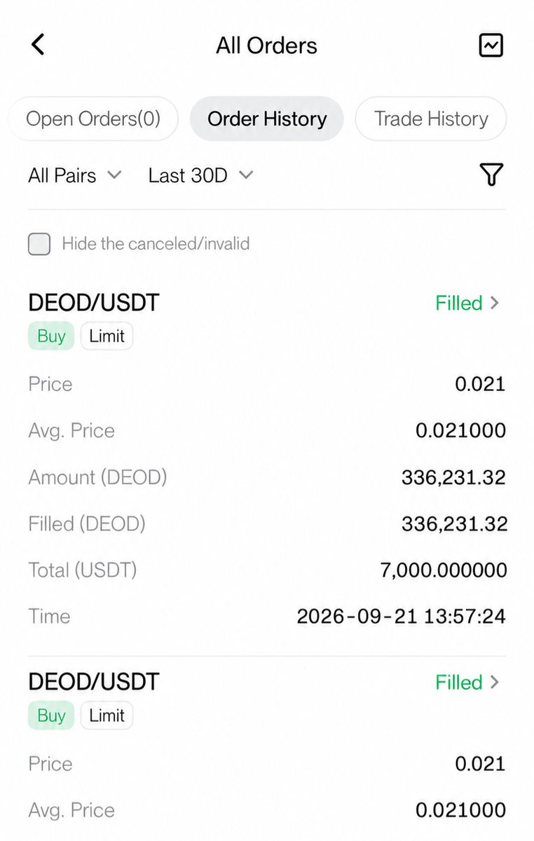 PranitCrypto's tweet photo. Now is the perfect time to purchase $DEOD with a massive discount 👀

In the Poloniex listing pump last week, I took profits of around $0.05.

I'm again going all in now that it has fallen to $0.020–$0.021. 🔥

I believe this AI Gem can cross $0.05 again around the new listing on October 2. 

$DEOD remains one of my strongest bets for this bull rally, so I will hold a portion of my position long term.

DYOR.