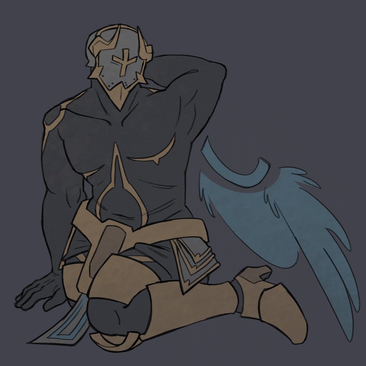 trbll_mkrr's tweet photo. Sitting in them boots cannot be comfortable queen #Ultrakill #Gabrielultrakill https://t.co/G3myvIHAxi