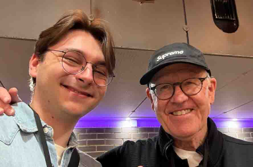 EscapeAnimators's tweet photo. Escapee Alfie Williams volunteered at inMotion this year. He got to meet animation legend Glen Keane! https://t.co/uP14s2eyFu https://t.co/cR1M3GvijC
