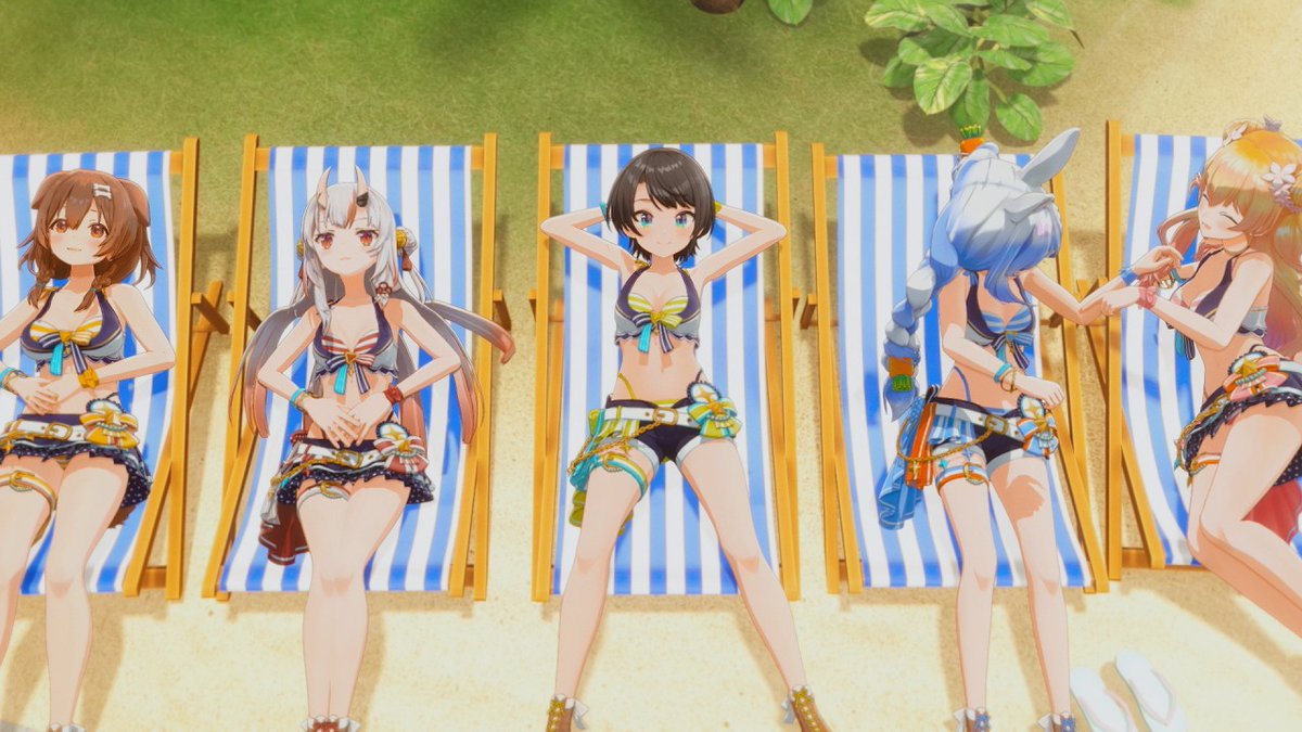 NikudanB's tweet photo. Okie Dokie Danceのサムネ、水着に変えてからちょっと再生ペース上がってるの草 https://t.co/oAC8QAJmOs