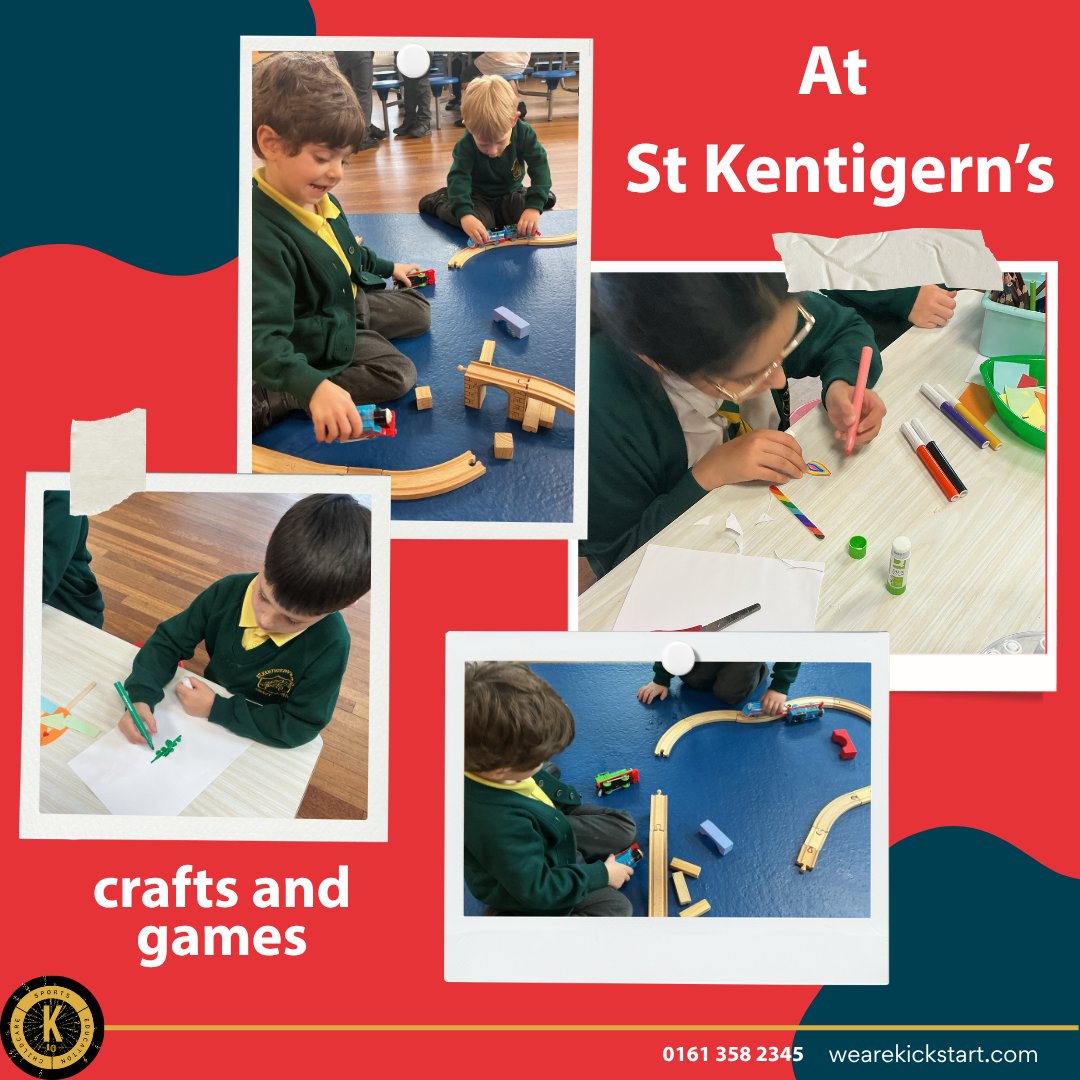 wearekickstart's tweet photo. A look back at Friday in childcare! 👀

The children had a busy day filled with creative activities, games and plenty of fun. Take a look at what they got up to! 🪼🎲🍕🏠

#Kickstart #Childcare https://t.co/lzTRyY9WCS