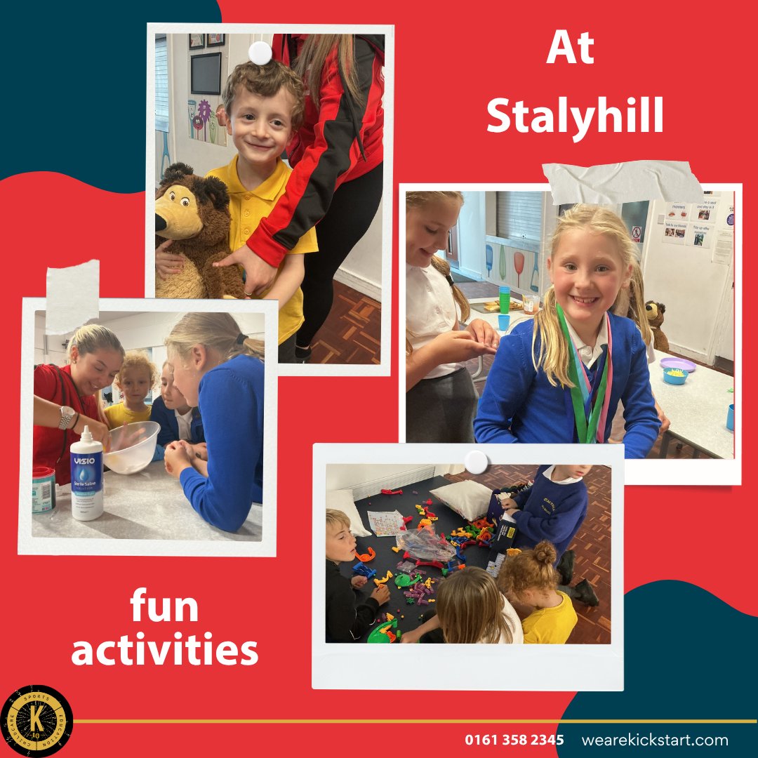 wearekickstart's tweet photo. A look back at Friday in childcare! 👀

The children had a busy day filled with creative activities, games and plenty of fun. Take a look at what they got up to! 🪼🎲🍕🏠

#Kickstart #Childcare https://t.co/lzTRyY9WCS