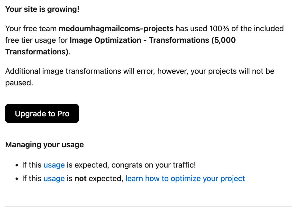 Mo_Oumha's tweet photo. Just deployed the website yesterday and launched some ads.

Now I’m starting to wonder… how expensive is this going to get on Vercel once traffic scales? 

Might be time to explore other hosting options or a VPS that won’t break the bank at scale.

Any alternatives ? https://t.co/qbdx4JrYPQ
