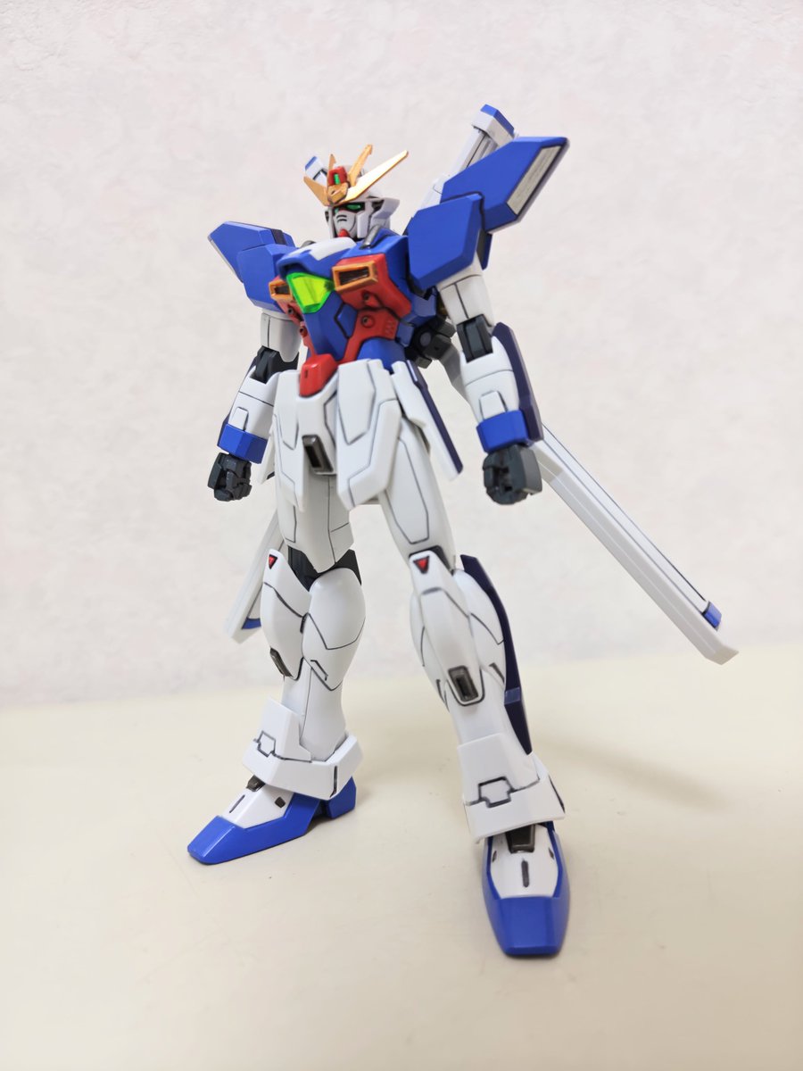 ShiinaYelt's tweet photo. HGAWのディバイダーが再販で買えたので、3号機カラーで作ったよ https://t.co/DJ21mKFYjg