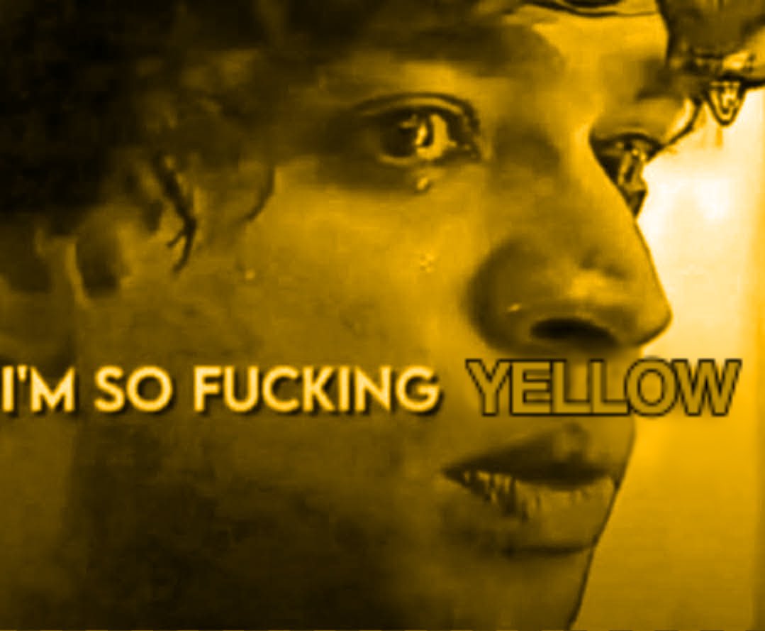 rxttenember's tweet photo. i’m so FUCKING #YELLOW https://t.co/d3mq6naM3M