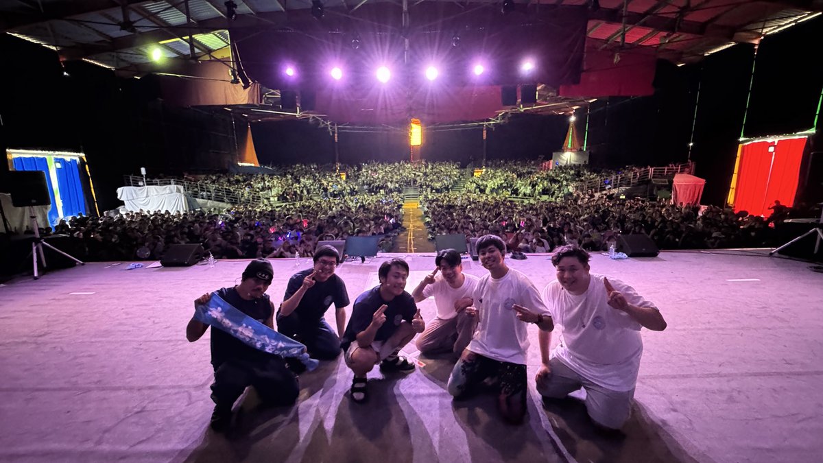 ndahoFischers's tweet photo. 北海道グリーンランド イベント🎡
全2公演ありがとうございました‼️😆
北海道熱量凄かったです🔥

新企画×2とライブ
1部　絶好調!!!!!! 未完成人 GOOD!MEANING! 
2部　絶好調!!!!!!　南中ソーラン 
GOOD!MEANING!いかがでしたか！？
感想も #フィッシャーズ全国ツアー
でお待ちしています☺️年6回くらい北海道来てるけどまた来るね😆
