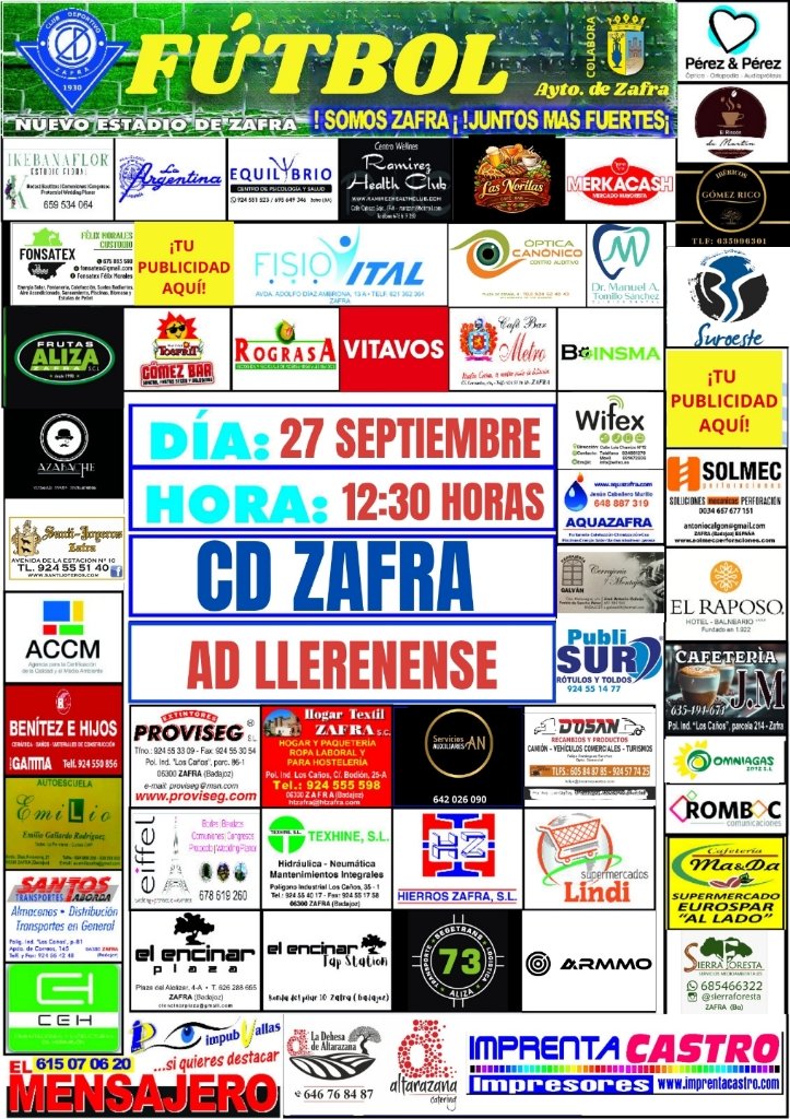 CDZafra's tweet photo. 😜 FELIZ LUNES FAMILIA‼️

🎠 YA QUEDA MENOS PARA LA FERIA, Y MENOS AÚN PARA EL PRÓXIMO PARTIDAZO https://t.co/MsMef2FuWB