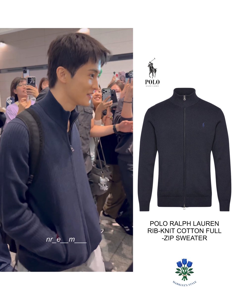 marklees_style's tweet photo. MARK LEE
AIRPORT FASHION | ICN

POLO RALPH LAUREN 
RIB-KNIT COTTON FULL-ZIP SWEATER

Photo cr. nr_e_m

2026.09.21

#marklee
#마크
#airportfashion
#markleeoutfit
#markleesstyle https://t.co/DHXTuxDkj3