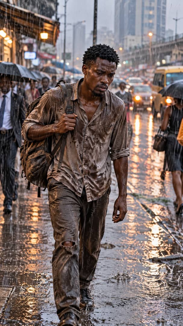 Miraculousjerry's tweet photo. #Rockycat story continue...

Life Hits Hard 
He struggles to make ends meet walking through rain, carrying a worn-out bag, rejected from an opportunity, sitting alone after a difficult day.

#Rkc #Rockycatcoin  #Theunderdogstory https://t.co/of0f63KeEF