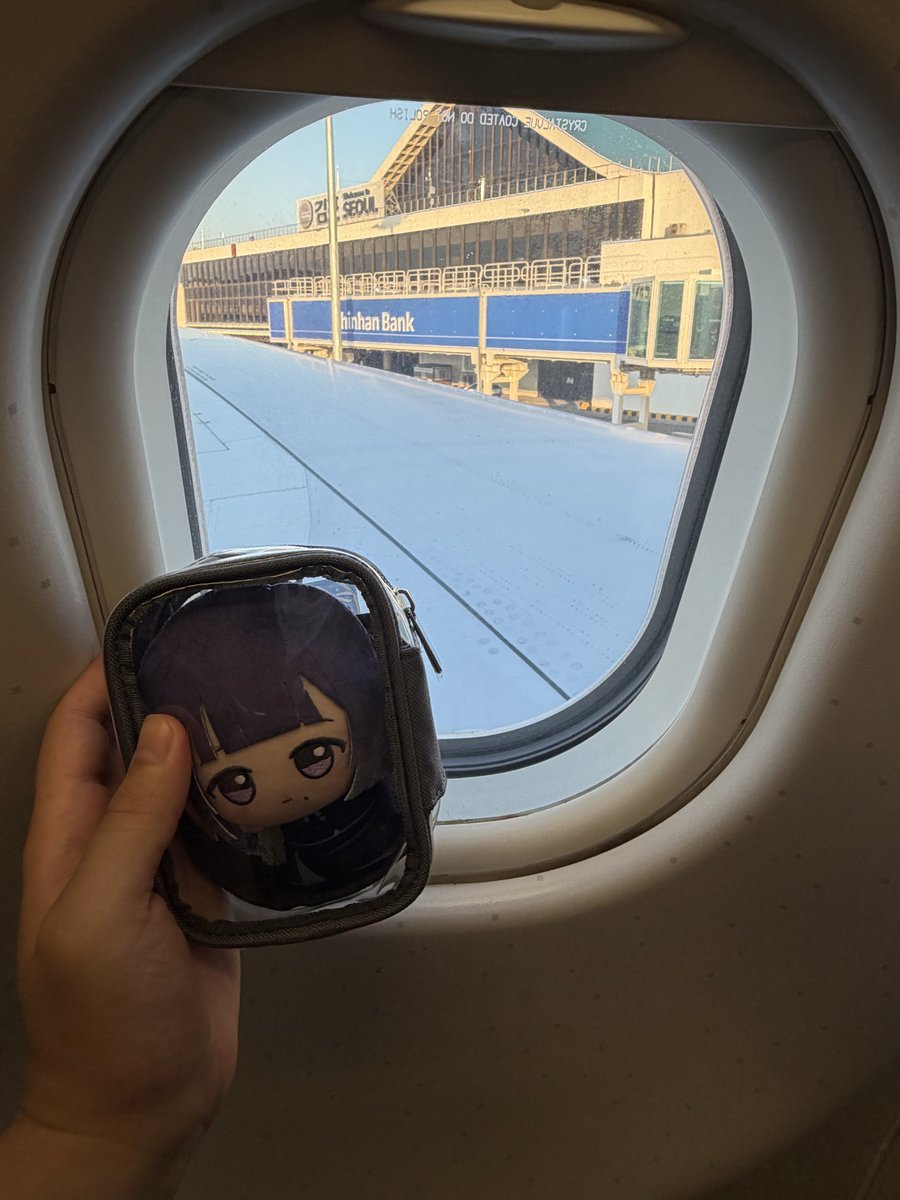 itosiki12's tweet photo. 美鈴、飛行機の翼だよ https://t.co/gUBSiko8G5