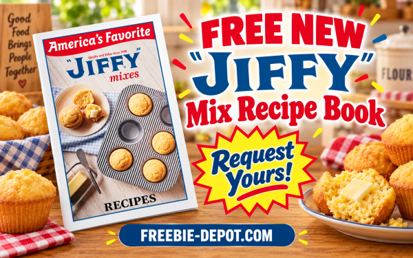 FreebieDepot's tweet photo. FREE BOOK – NEW “JIFFY” Mix Recipe Book https://t.co/DQcYRoBoxS #FREEBook #JiffyMix #JiffyRecipes #FreeRecipeBook #RecipeBook #FreeCookbook #Freebies #FreeStuff #FreeByMail #MailInFreebies #CookingFreebies #BakingRecipes #EasyRecipes #CornbreadRecipes #FamilyRecipes #HomeCooking https://t.co/BCDE82c4m9