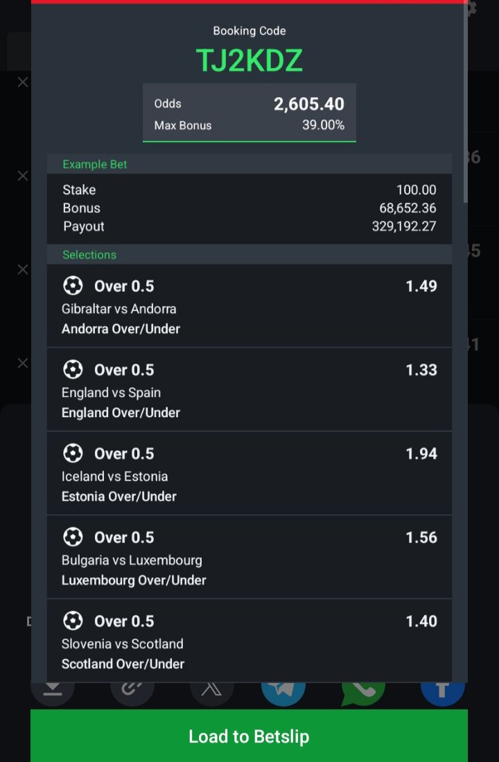 siredera's tweet photo. Football individual overs ⚽
Sportybet code: RC10RJ💥
Edit/Flex 2k odds✅
..........
Bet responsibly 💯 
Sporty / Booking https://t.co/EAGErDCpcg