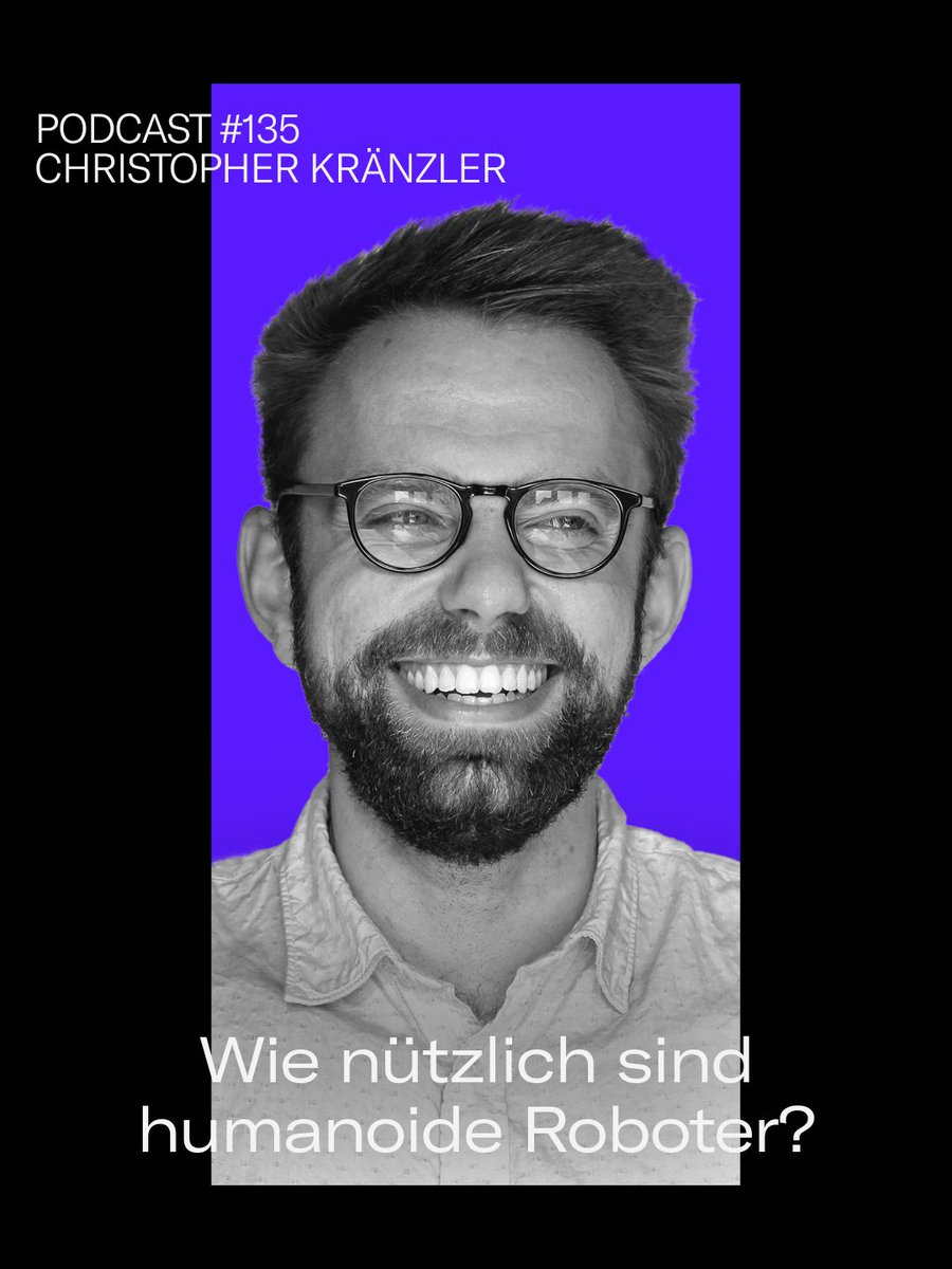 SPRIND's tweet photo. NEU im SPRIND 🎧 #Podcast
Was passiert, wenn KI und Robotik miteinander verschmelzen? Und welche Ziele hat die SPRIND mit der Next Frontier Robotics Initiative? Unser Host spricht mit Christopher Kränzler, KI-Gründer und SPRIND-Robotik-Experte.
🔗 Episode #135 des SPRIND Podcasts https://t.co/chhJeEGYp3