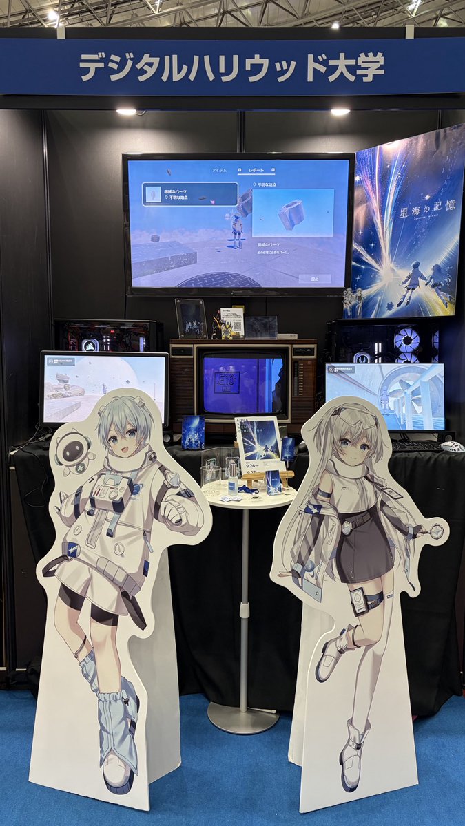 aquastarsmemory's tweet photo. #TGS2026 ありがとうございました！！

たくさんの方に #星海の記憶 を遊んでいただきました。
昨年の学園祭で本作を知ってくださった方にも来ていただけて嬉しかったです！
皆さまからいただいたご意見を活かしながら、より良い作品を目指してこれからも制作を進めていきます。

この度は #TGS という大きな舞台に出展する貴重な機会をいただき本当にありがとうございました！

#東京ゲームショウ30th 
#aquastarsmemory