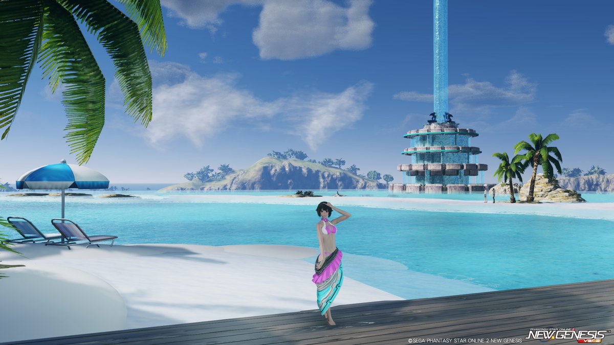 tebachi1967's tweet photo. #NGS秋のゲーム実況2026
Ship: 4
CS番号: 832968 220599
CS名「ウォパルビーチ」

旧PSO2のウォパルをイメージした白砂のビーチです。
中央にカフェの入った施設があります。
只今、「ビーチウォーズ26」のコラボ中ですw https://t.co/QJMkmvIdaD