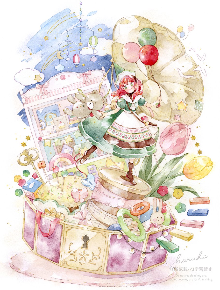 tic_tac_'s tweet photo. #5連休は掘り出し作家大収穫祭 
透明水彩でかわいいものやファンタジックなもの、心地良いものを描いています⋈∗︎*ﾟ https://t.co/5HmFLtvmGK