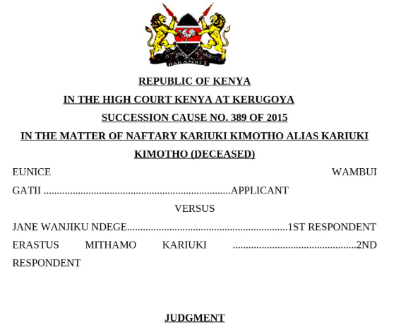 AssociatesRoba's tweet photo. 🚨 YOU BUY LAND, THE RECORDS ARE CHANGED, YOU GET THE LICENCE - THEN YEARS LATER THE FAMILY OF THE FORMER OWNER FILES SUCCESSION OVER IT. CAN THEY TAKE IT FROM YOU?

Imagine discovering that land you acquired and had officially recorded in your name has suddenly appeared in a succession case as property belonging to someone who died years earlier. That is exactly the dispute that reached the High Court at Kerugoya in Eunice Wambui Gatii v Jane Wanjiku Ndege & Another, Succession Cause No. 389 of 2015. A rice holding in the Mwea Irrigation Scheme had already been subdivided and the records changed before the succession proceedings were filed. The Applicant argued that her portion, 3740A, had already been transferred to her and that she had been issued with a tenant card and licence. Yet the succession court later confirmed a grant purporting to give the entire original holding to the deceased’s daughter. The Court asked the critical question: was this even property capable of being inherited?

The answer was no. The Court held that the rice holding was government property allocated under a licence and was therefore not the deceased’s “free property” under section 3 of the Law of Succession Act. It could not simply be placed in a succession cause and distributed as though it were privately owned land. Worse, the original holding 3740 no longer existed when the succession case was filed - it had already been subdivided into 3740A and 3740B. The Court therefore annulled the confirmed grant under section 76, holding that the succession proceedings had been marred by illegality and were calculated to defeat interests arising from the earlier transactions. The message is significant: you cannot use a succession court to create ownership where the deceased had no freely disposable property to begin with. Where another statute provides the procedure for dealing with that property, that procedure must be followed.

Kindly retweet widely🙏