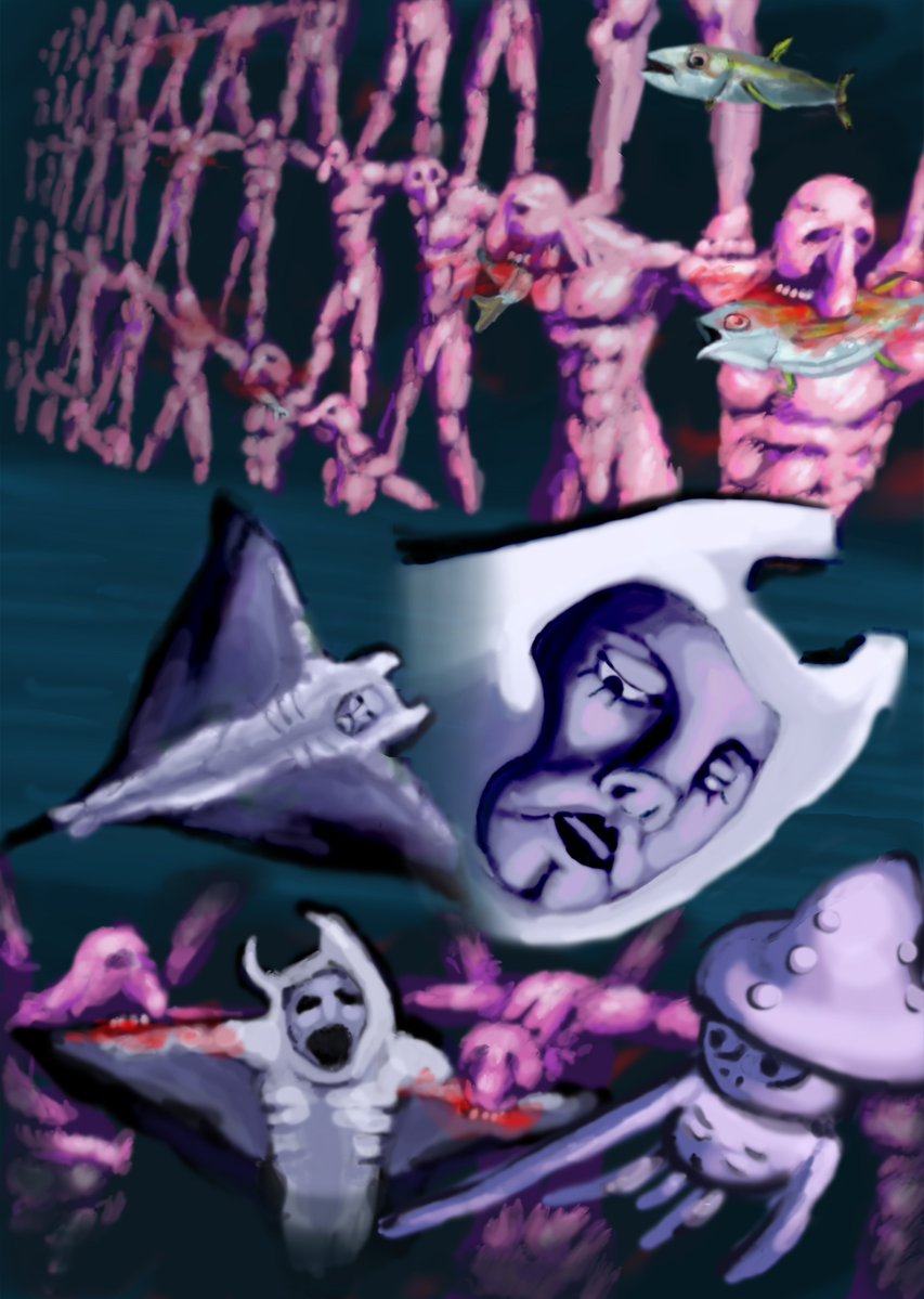 niwiduh's tweet photo. It's funny how Miro's old artworks always end up in his games in one way or another https://t.co/gRYtUbeKJO