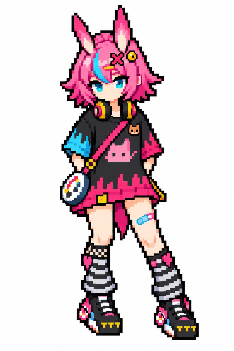 harucion1's tweet photo. ハニアちゃんの16bitドット絵風♪
#NTE https://t.co/2qe146KFGv