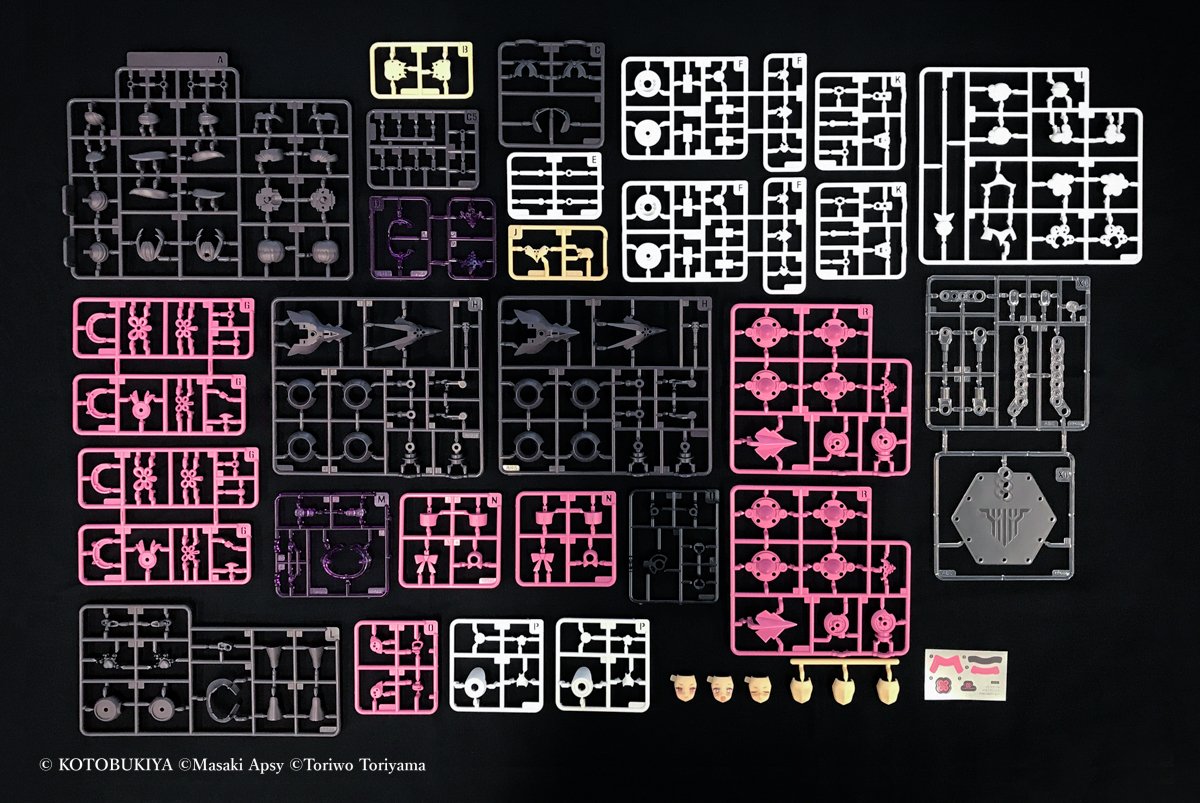 MEGAMIDEVICE's tweet photo. 【ランナー初公開】
#メガミデバイス「PUNI☆MOFU ロン」の製品版マシニーカBlock2-S素体部分以外のランナーを先行公開✨

来週月曜日発売予定！お楽しみに！

▼詳しくはこちら！
https://t.co/cYqU3p3lk2 https://t.co/Fc6A3qIRZC