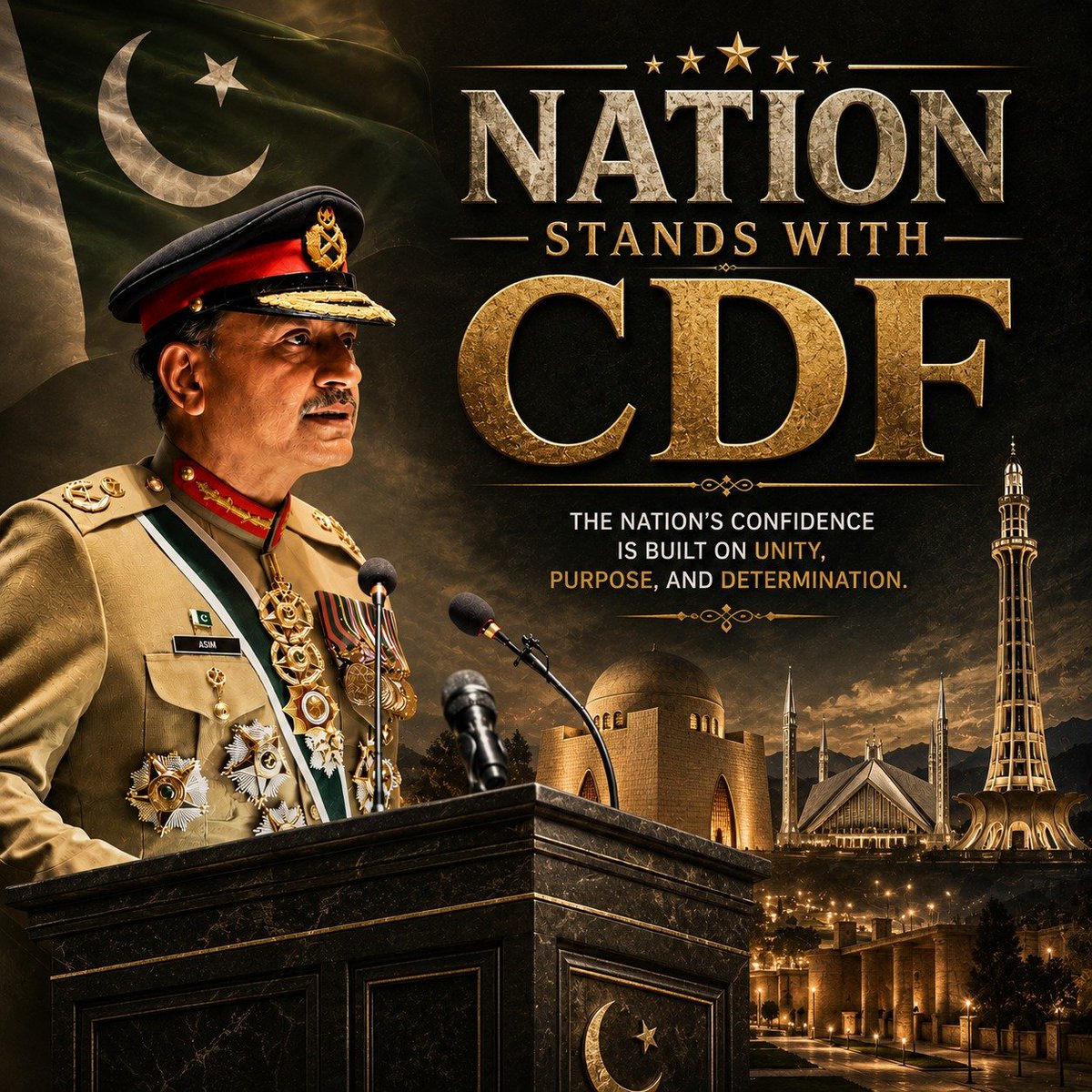 khattyaalu's tweet photo. CDF Asim Munir supports engagement with regional and international defense counterparts. #VisionaryCDF #PrestigeOfCDF #AsimMunirExcellence #NationTrustsCDF #OurInspirationCDF https://t.co/EyYfVKMDXq