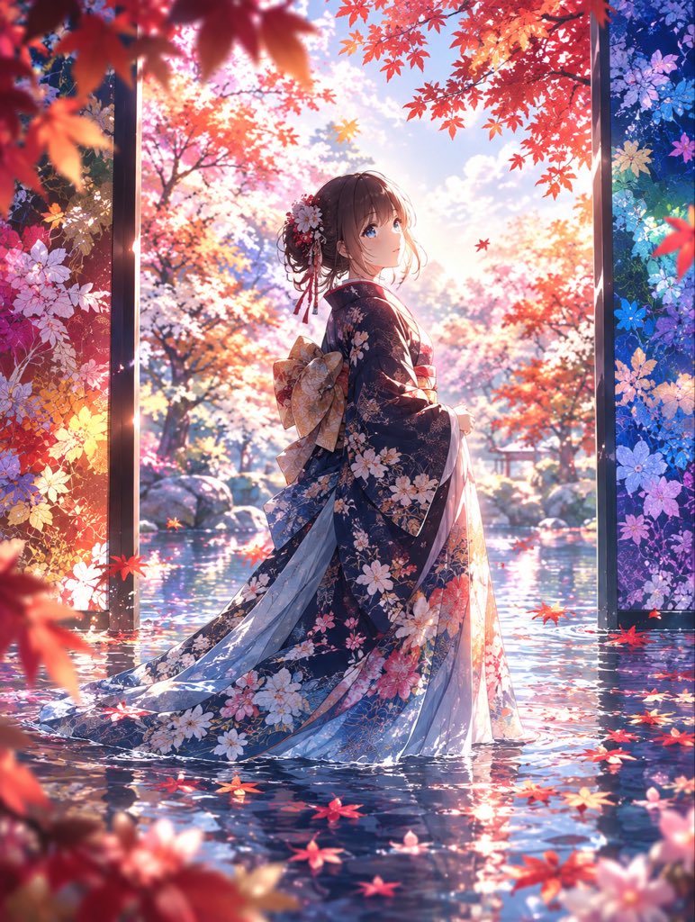 LastM07's tweet photo. 『四季彩の水鏡』 https://t.co/ccsP0fwkeO