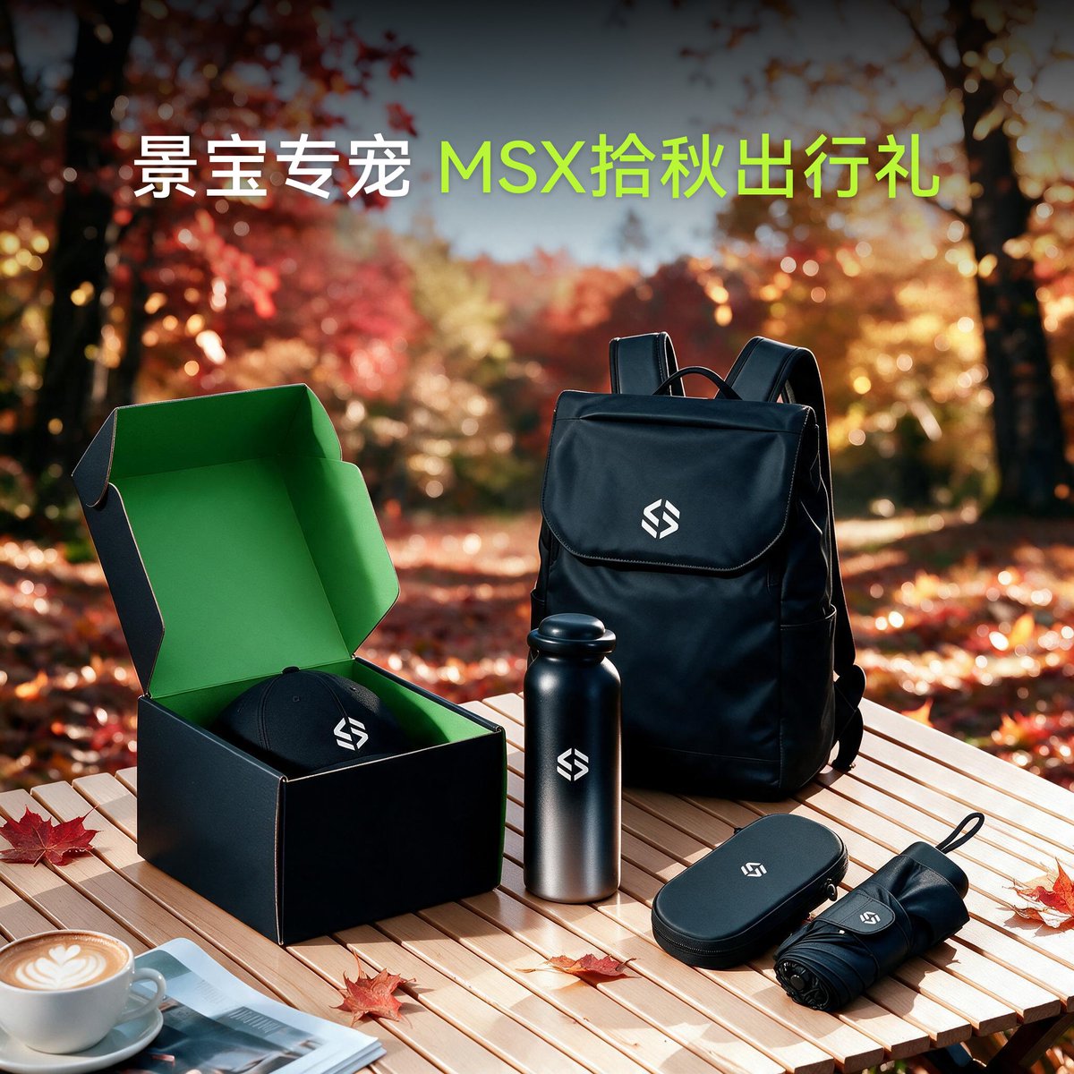 0xallen69's tweet photo. 🍁秋日已至，是时候背起行囊出门走走啦✨

Allen带来 🎁3套「MSX秋日出行福利」
🎒出行背包｜🥤随行水杯
🧢休闲帽子｜☂️两用晴雨伞

抽取3位小伙伴，把整套拾秋礼包送给你！

📝参与规则
1️⃣关注 ：
@Jing_MSX & @MSX_CN & @0xallen69 

2️⃣点赞
3️⃣评论聊聊，这个秋天你的目的地是哪里？

同时特别感谢景宝大美女和MSX对Allen粉丝们的照顾和支持🧡

⏰48H
#MSX