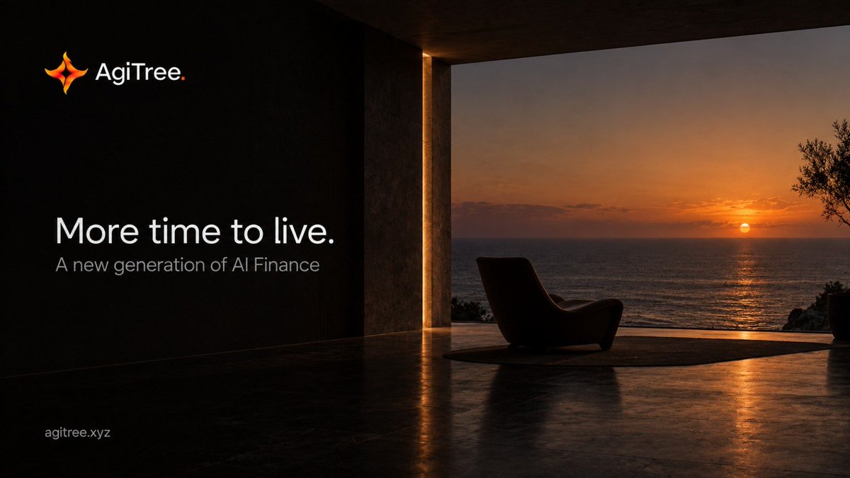 AgiTree's tweet photo. What would you do with more time for yourself?

We believe the future of finance should give you that freedom. AI could handle more of the everyday work of managing money, leaving you more time for the people and experiences that matter.

AgiTree is taking the first steps with AI-powered asset analysis, portfolio briefings, and risk insights.

That’s the future we’re building toward. More support from AI. More time to live.