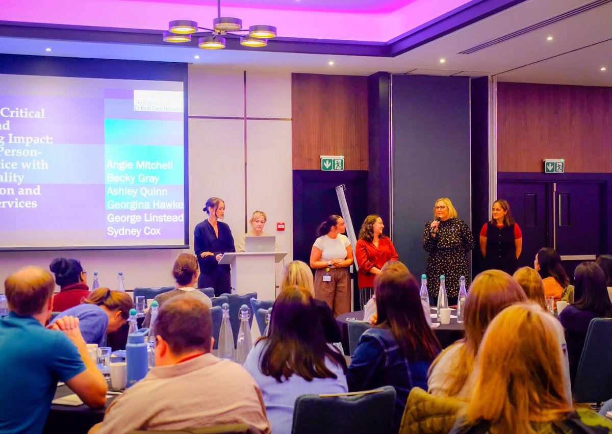 KssAdultCCODN's tweet photo. #KSSACCNetwork
#criticalcare
Our 2nd session is Humanising Critical Care and Demonstrating Impact: Integrating Person-Centred Practices with High-Quality Rehabilitation and Follow Up Services by the rehab leads at Brighton, Darent Valley and Frimley hospitals https://t.co/NzuM8BM5Li