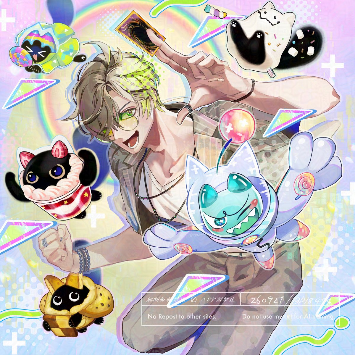 D18474's tweet photo. がんばれ☆ヤミー＆プロフェッサー🍪🍭🍨🛸
#絵バンス https://t.co/yWT8jgRj8M