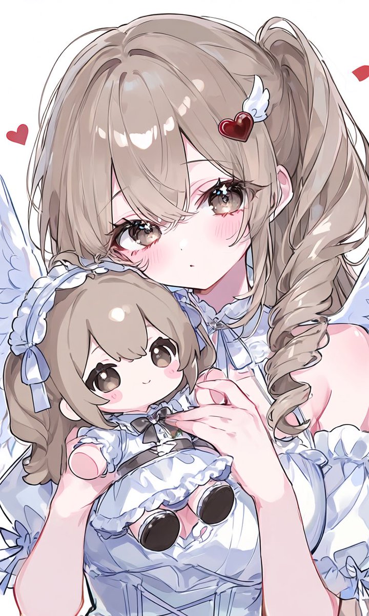himetxkw's tweet photo. お借りしました🙏
ちびぬい抱いてるのめっちゃかわいい〜っ💕
素敵なプロンプト配布ありがとうございました🥰 https://t.co/pIg90efG1y