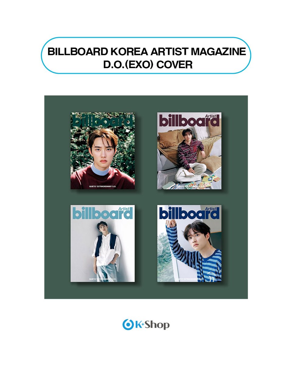 sixkshop's tweet photo. 💖Billboard Korea Artist Magazine - D.O.(EXO) COVER
RELEASED DATE: OCT 20, 2026
🛒https://t.co/Z1qkgGMojw
📢Online Benefit
✨EVERLINE
✨WHOSFANSTORE
✨KT4
✨ALADIN
#BillboardKorea #DO #DOKyungsoo #Kyungsoo #EXO #EXOL #DOEXO #KyungsooMagazine #KPOP #KPOPMagazine #KPOPCollector #KPOPMerch
#KPOPGoods #KPOPCollection #6KSHOP