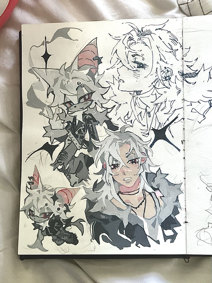 bhedoods's tweet photo. oc sketchbook pages (⁠つ⁠≧⁠▽⁠≦⁠)⁠つ https://t.co/Ez8K0NrKnY