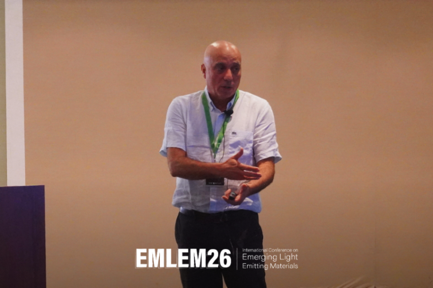 nanoGe_Conf's tweet photo. 🔬 Cutting-edge science takes the stage at #EMLEM26

@MercouriK, Liberato Manna and Brahim Lounis present their latest research on perovskites, infrared-emitting nanocrystals and the fundamental optical properties of halide perovskites.

🔗 https://t.co/Zu76ZBj56V https://t.co/CQKbVqFg5G