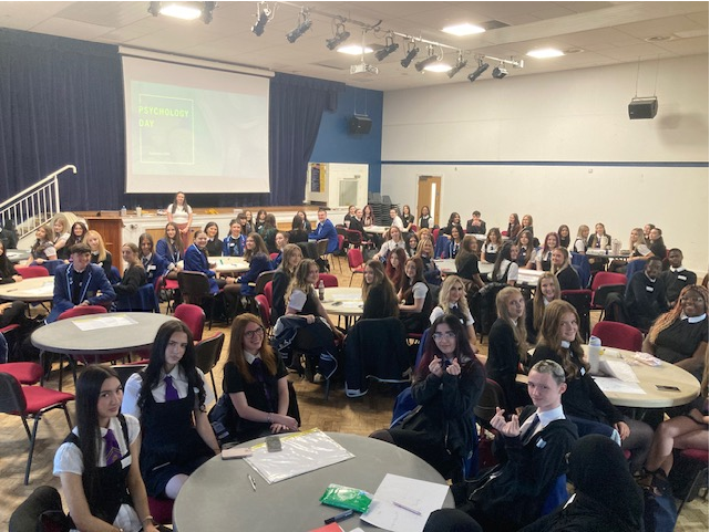 ColtnessHS's tweet photo. Today we are hosting the 1st of this year's S6 Psychology Conferences. A big warm welcome to the pupils of: @StAidansHigh @ClydeValleyHS @CalderheadHS @DalzielHigh @brannock_high @TaylorHS1982 @olhsmwell @braidhurst who are studying Psychology through our online consortium offer. https://t.co/cvrEZTIo35