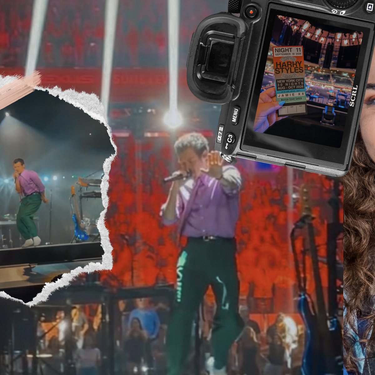 marci754's tweet photo. To say the night was perfect and I have peaked, is an understatement. To know this is the only time we’ll be seeing him on tour is so bitter sweet, but it is so special. @HSHQ @Harry_Styles love you! #msgn11 @kaileyyxm_ #togethertogether https://t.co/ntos6GWvIm
