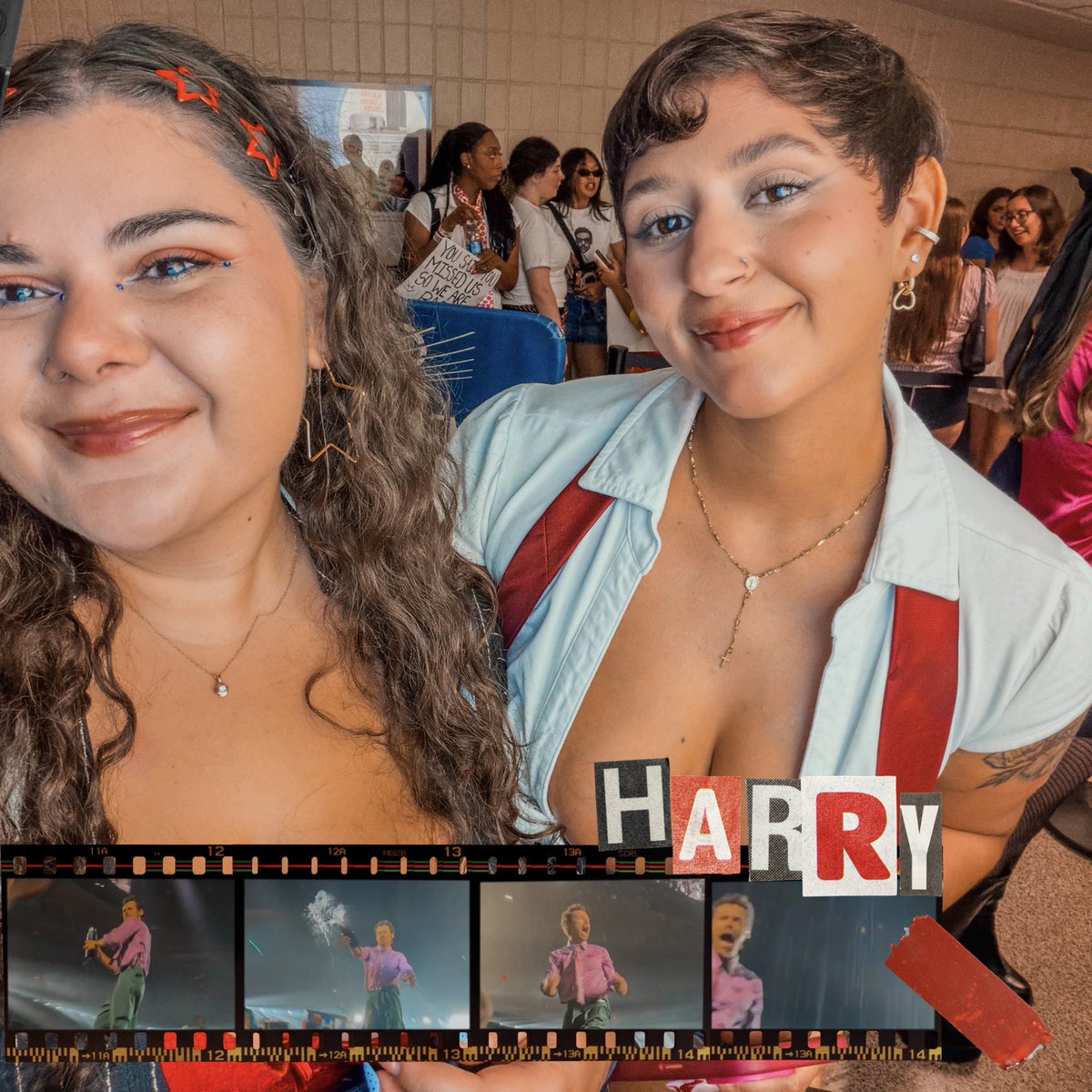 marci754's tweet photo. To say the night was perfect and I have peaked, is an understatement. To know this is the only time we’ll be seeing him on tour is so bitter sweet, but it is so special. @HSHQ @Harry_Styles love you! #msgn11 @kaileyyxm_ #togethertogether https://t.co/ntos6GWvIm