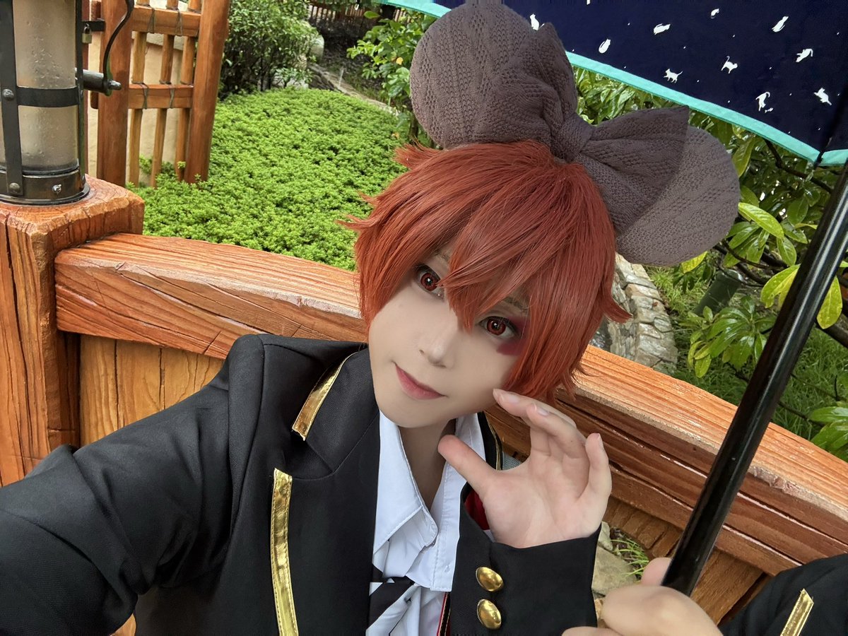 _asu_Cecil's tweet photo. 今日雨大変でしたね💦皆さまお疲れ様でした🍀
雨にも負けず楽しく♥️でインパしてました💕︎
 #Dハロ  #Dハロ仮装2026 https://t.co/wuEUoT5hPt