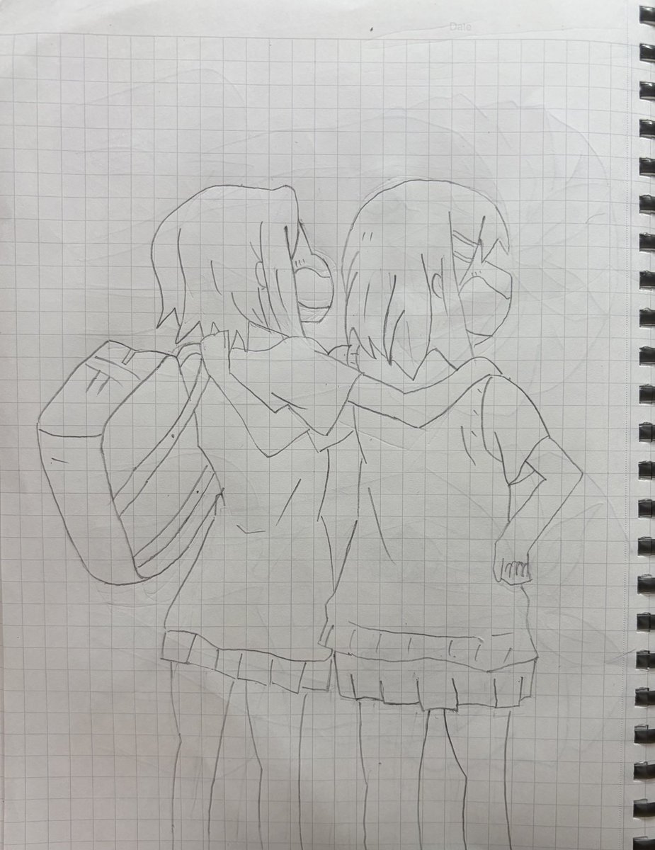 ama_k_on's tweet photo. 唯律しんちゃんver落書き
#けいおん https://t.co/B8sFf5nQHQ