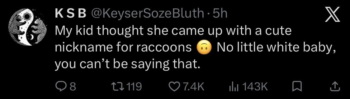 Nugufur's tweet photo. 90% of raccoon furries on here https://t.co/qWFlxv6AD9