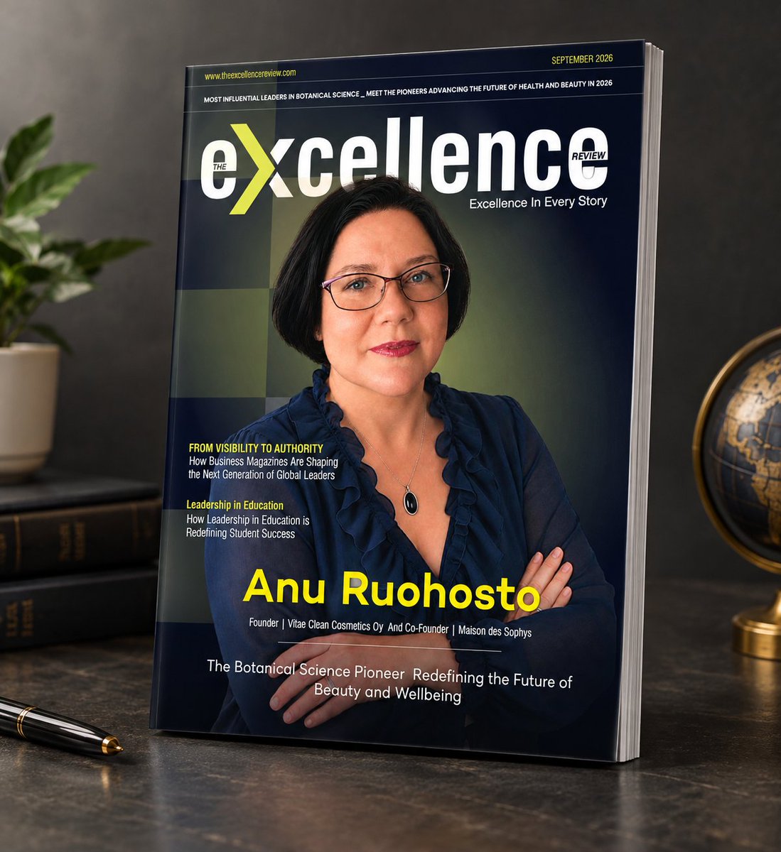 Excellence4455's tweet photo. Anu Ruohosto: The Botanical Science Pioneer Redefining the Future of Beauty and Wellbeing
🔗 Read the full feature: https://t.co/7yW0iGbySj

#theexcellencereview #AnuRuohosto #BotanicalScience #CleanBeauty #CleanCosmetics #BotanicalInnovation #BeautyInnovation #HealthAndBeauty https://t.co/7nVM3kG85P